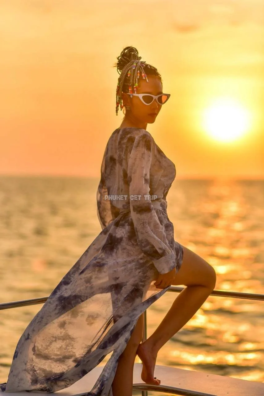 Мыс Промтеп ужин на закате в море